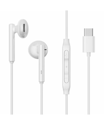 سماعات JOYROOM JR-EC05 نصف داخل الأذن سلكية مع موصل TYPE-C - أبيض