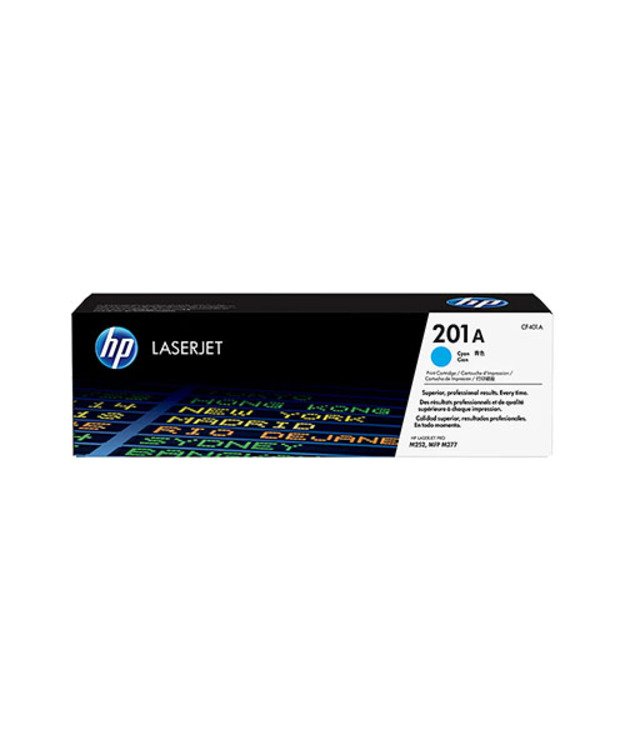 خرطوشة حبر HP 201A أصلية سماوية لطابعات LaserJet (CF401A)