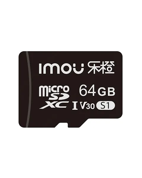 بطاقة ذاكرة مايكرو SD IMOU ST2-64-S1 بسعة 64 جيجابايت